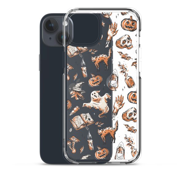 Vintage Halloween iPhone Clear Case