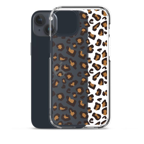 Seamless Leopard iPhone Clear Case