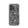 Black and White Halloween iPhone Clear Case