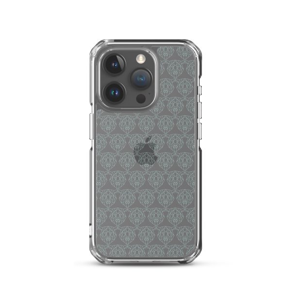 Polygonal Bear iPhone Clear Case