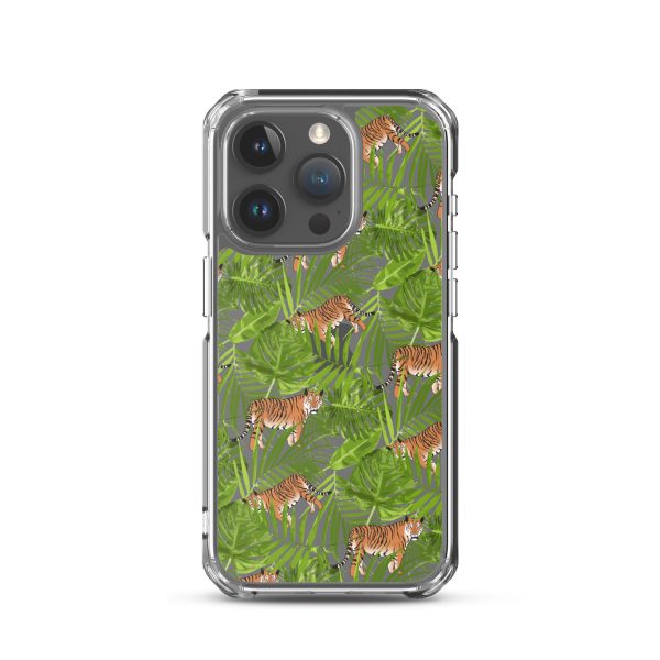 Tiger iPhone Clear Case