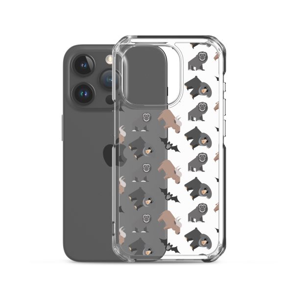 Asian Jungle Animal iPhone Clear Case