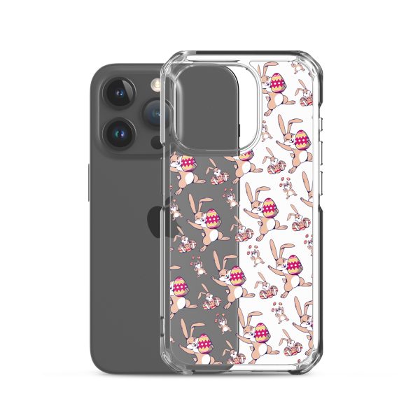 Easter Bunny With Egg iPhone Clear Case