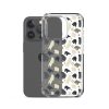 Forest Bear Silhouette iPhone Clear Case