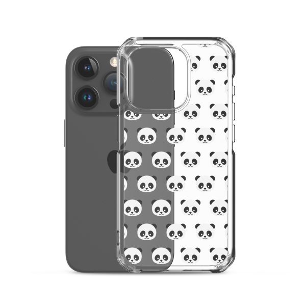 Panda Bears iPhone Clear Case