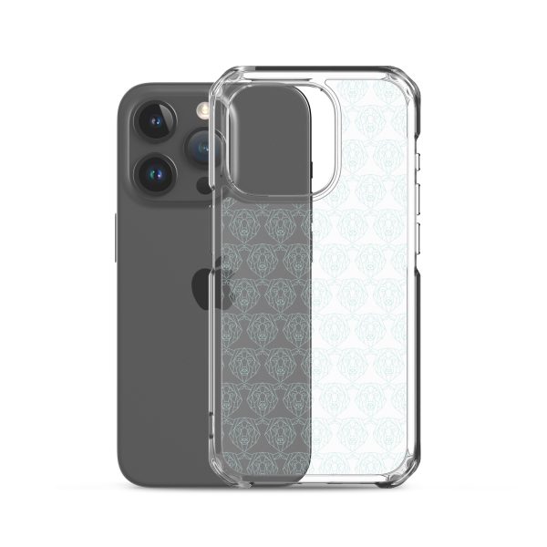 Polygonal Bear iPhone Clear Case