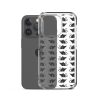 Rat Silhouette iPhone Clear Case