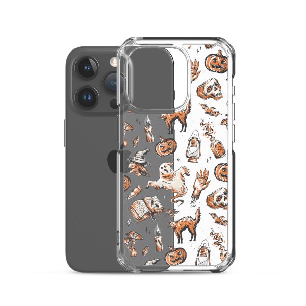 Vintage Halloween iPhone Clear Case