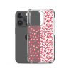 Leopard Heart Print iPhone Clear Case