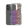 Neon Leopard iPhone Clear Case