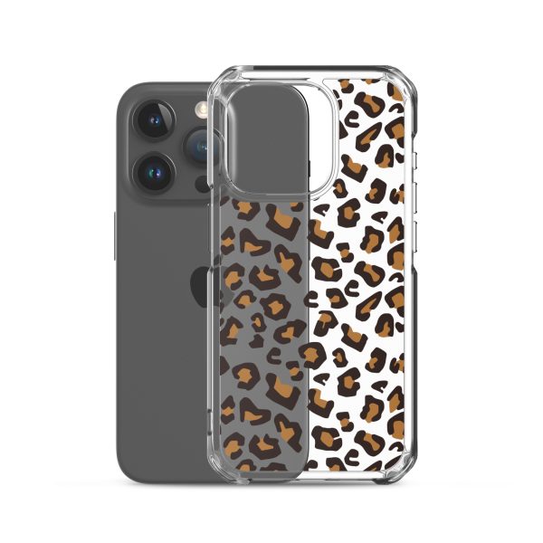 Seamless Leopard iPhone Clear Case