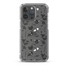 Black and White Halloween iPhone Clear Case