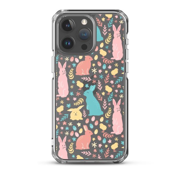Colorful Easter iPhone Clear Case