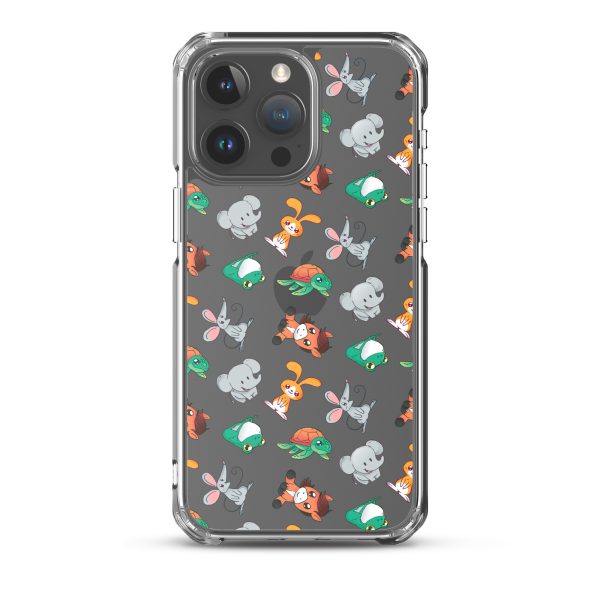 Cute Animals iPhone Clear Case