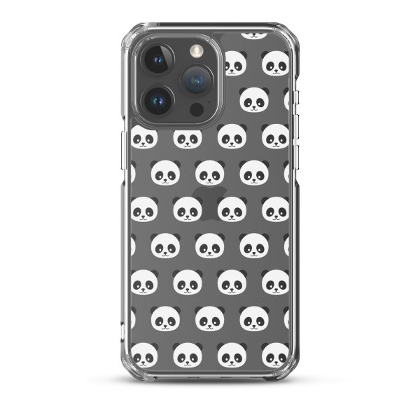 Panda Bears iPhone Clear Case