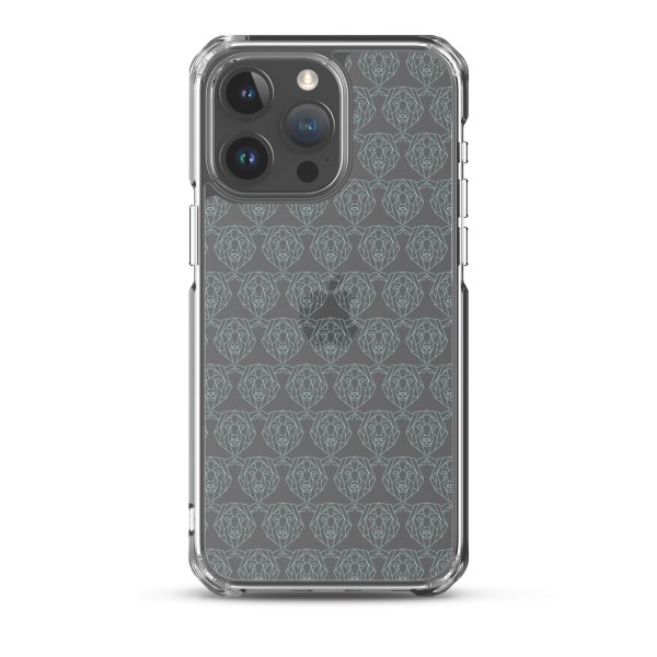 Polygonal Bear iPhone Clear Case