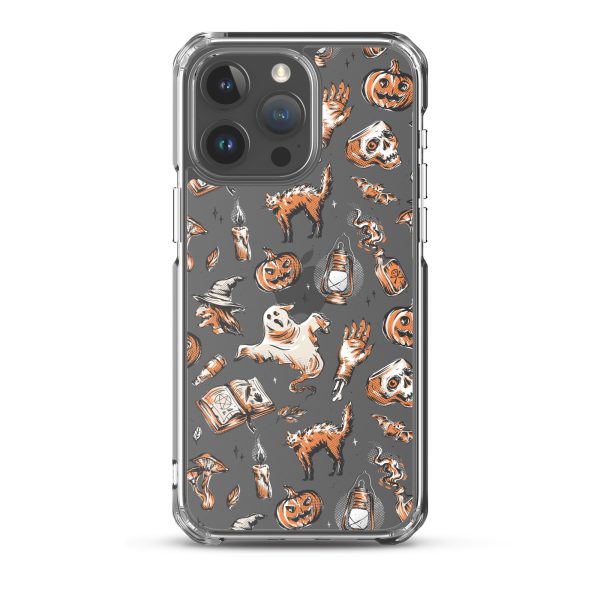 Vintage Halloween iPhone Clear Case