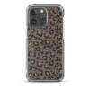Seamless Leopard iPhone Clear Case