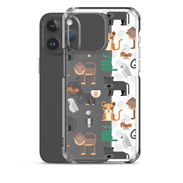 Amazon Jungle Animals iPhone Clear Case