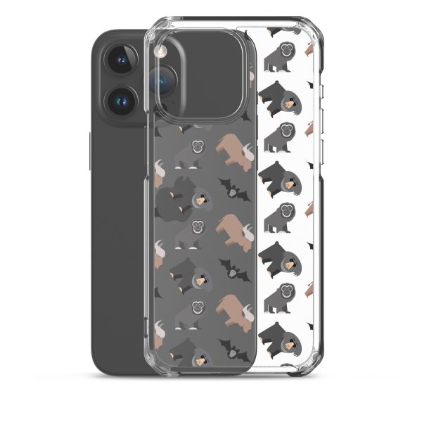 Asian Jungle Animal iPhone Clear Case