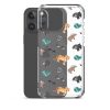Asian Jungle Animals iPhone Clear Case