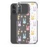 Colorful Bunnies Easter iPhone Clear Case