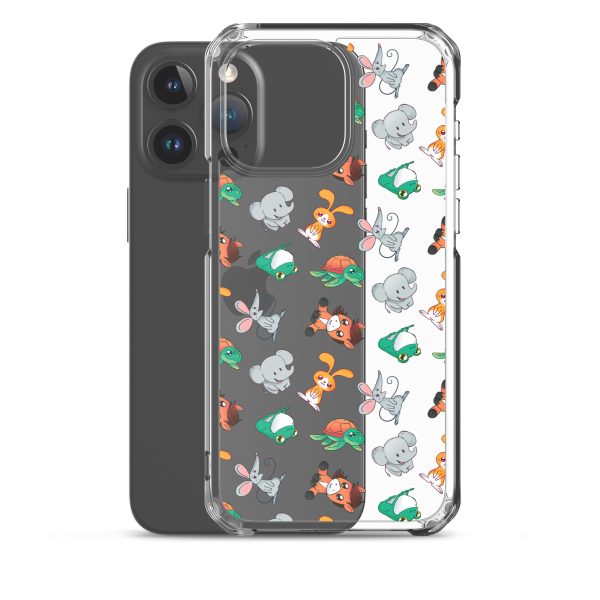 Cute Animals iPhone Clear Case