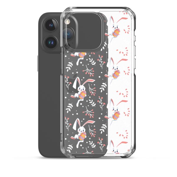 Cute Easter Rabbit iPhone Clear Case