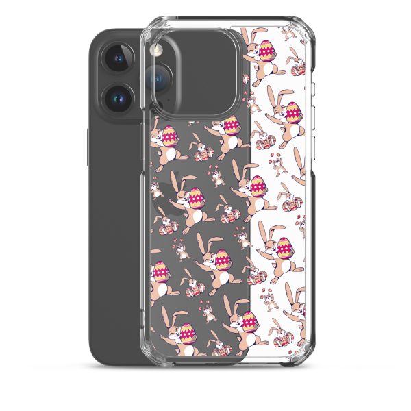 Easter Bunny With Egg iPhone Clear Case