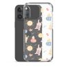 Easter Egg and Bunnies iPhone Clear Case