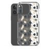 Forest Bear Silhouette iPhone Clear Case