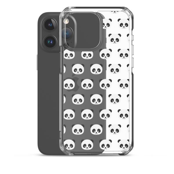 Panda Bears iPhone Clear Case