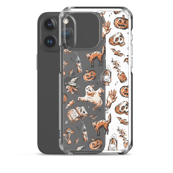 Vintage Halloween iPhone Clear Case