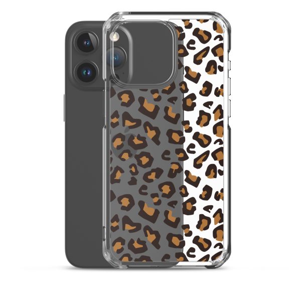 Seamless Leopard iPhone Clear Case