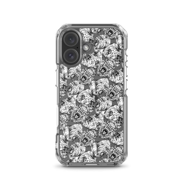 Angry Gorillas iPhone Clear Case