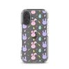 Cute Easter Bunnies iPhone Clear Case