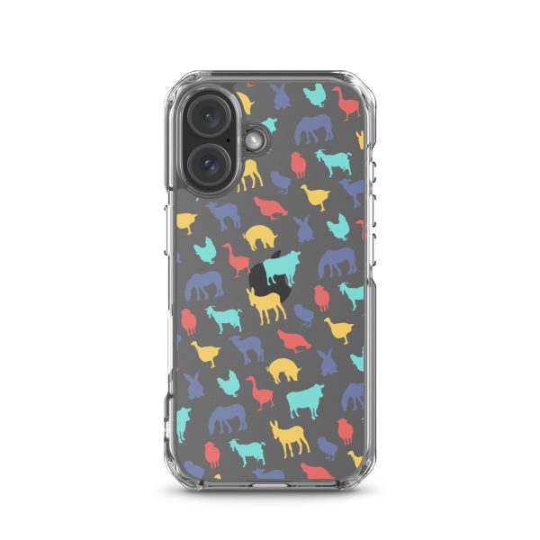 Farm Animals iPhone Clear Case