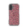 Leopard Heart Print iPhone Clear Case
