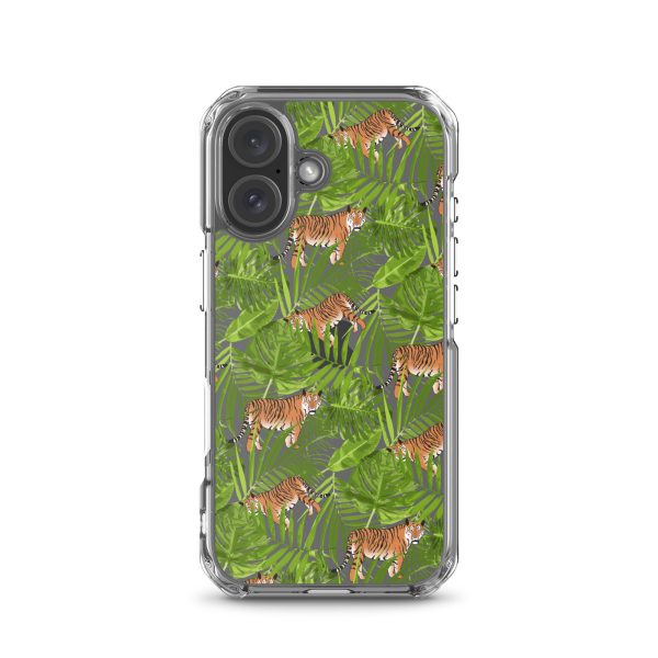 Tiger iPhone Clear Case