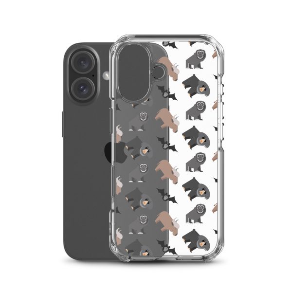 Asian Jungle Animal iPhone Clear Case