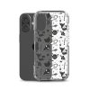 Black and White Halloween iPhone Clear Case
