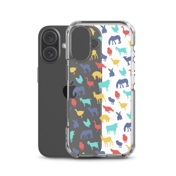 Farm Animals iPhone Clear Case