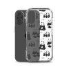 Panda Bears Bamboo iPhone Clear Case