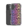 Neon Leopard iPhone Clear Case