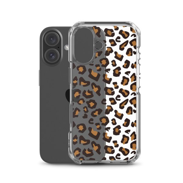 Seamless Leopard iPhone Clear Case