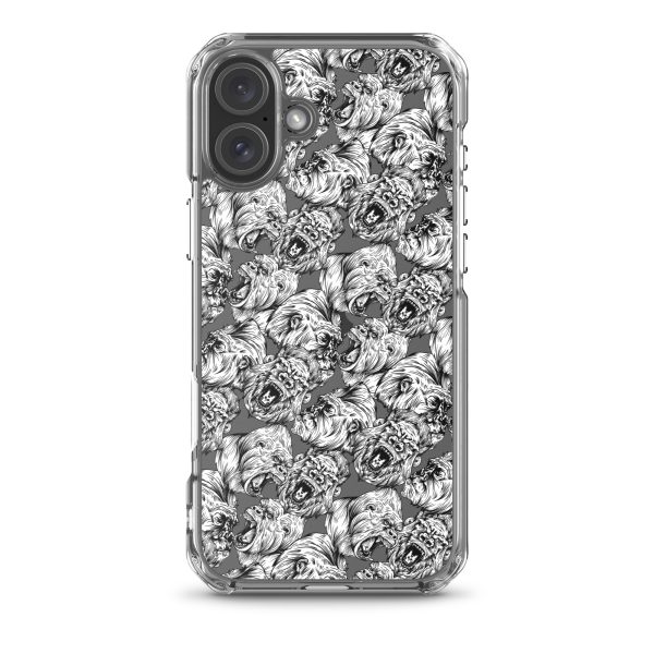 Angry Gorillas iPhone Clear Case