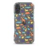 Animal Silhouette iPhone Clear Case