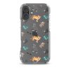 Asian Jungle Animals iPhone Clear Case