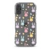 Colorful Bunnies Easter iPhone Clear Case