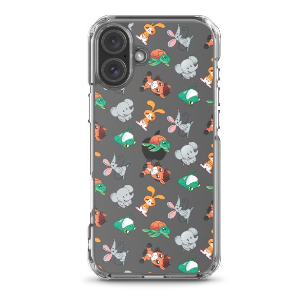 Cute Animals iPhone Clear Case